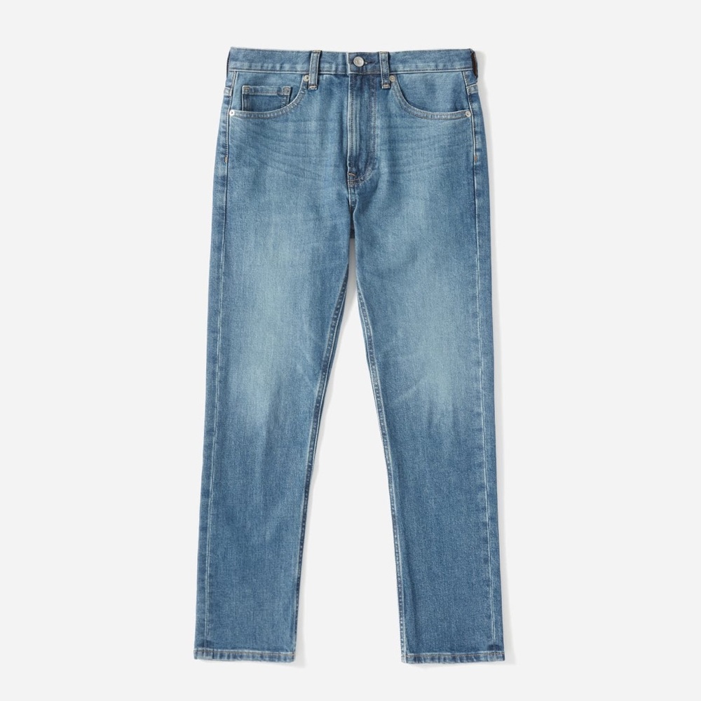 Everlane Modern Boyfriend Jean Mid-blue, size 29